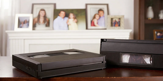 Convert VHS tapes to DVD. Preserve family memories.