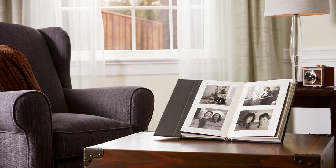 Safe photo preservation tips for family photo albums.