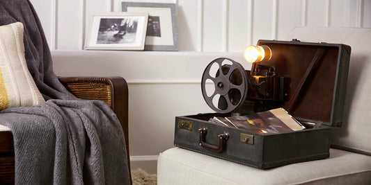 Photo prints and film projector. Digitizing service.