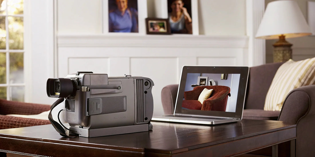 Transferring camcorder tapes to a computer.