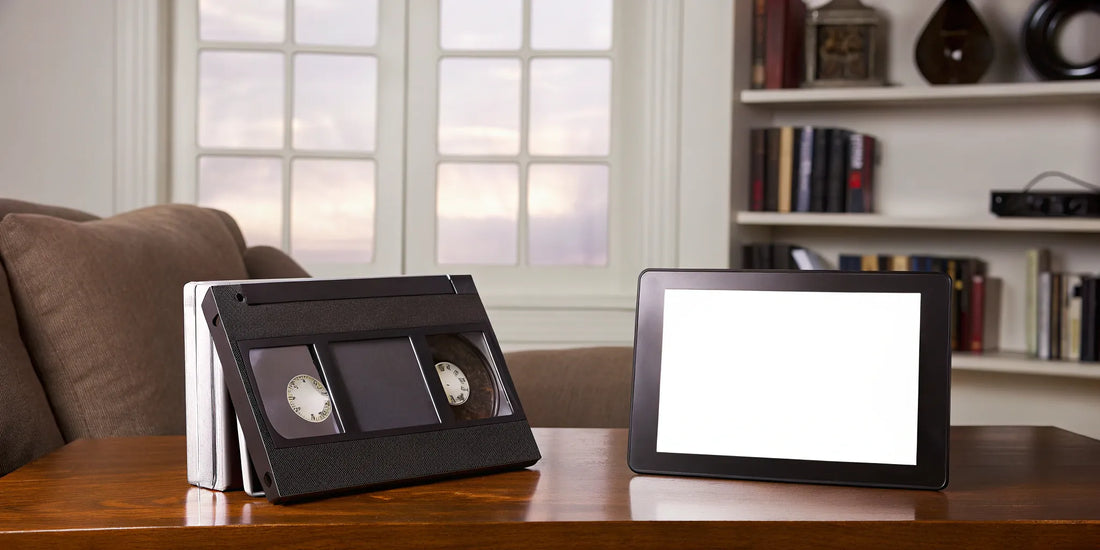 VHS tape to digital conversion.