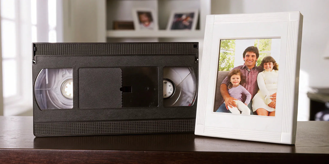 VHS tape to DVD conversion.