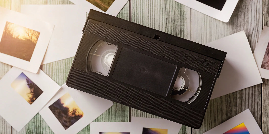 Old VCR tape and photos. What to do with old VCR tapes?